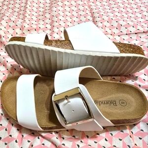 Bjorndal Women's Leather Sandals Size 8